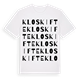 Kloskifte ordlek t-shirt