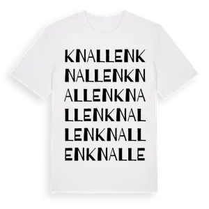 Knallen ordlek t-shirt – ekologisk bomull t-shirt från Pinshirt