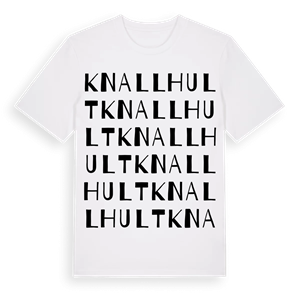 Knallhult ordlek t-shirt – ekologisk bomull t-shirt från Pinshirt