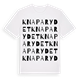 Knaparydet ordlek t-shirt