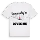 Någon i Knäred älskar mig t-shirt