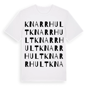 Knarrhult ordlek t-shirt – ekologisk bomull t-shirt från Pinshirt