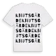 Knutsgärde ordlek t-shirt