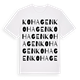 Kohagen ordlek t-shirt