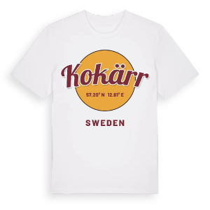 Kokärr cirkel t-shirt – ekologisk bomull t-shirt från Pinshirt