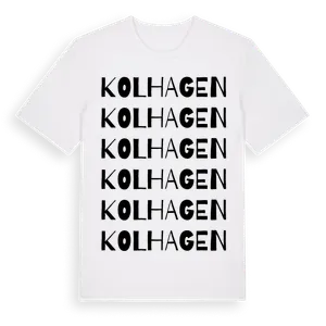 Kolhagen ordlek t-shirt – ekologisk bomull t-shirt från Pinshirt