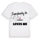 Någon i Korsbacka älskar mig t-shirt