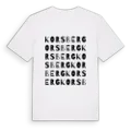 Korsberg ordlek t-shirt