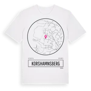 Korshamnsberg t-shirt – ekologisk bomull t-shirt från Pinshirt