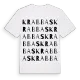Krabbas ordlek t-shirt
