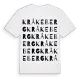 Kråkeberg ordlek t-shirt