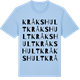 Blue Soul t-shirt med Kråkshult ordlek t-shirt