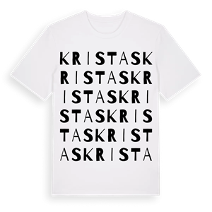 Kristas ordlek t-shirt – ekologisk bomull t-shirt från Pinshirt