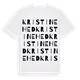 Kristinehed ordlek t-shirt