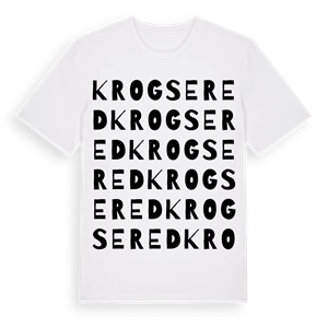 Krogsered ordlek t-shirt – ekologisk bomull t-shirt från Pinshirt