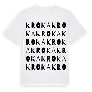 Kroka ordlek t-shirt – ekologisk bomull t-shirt från Pinshirt