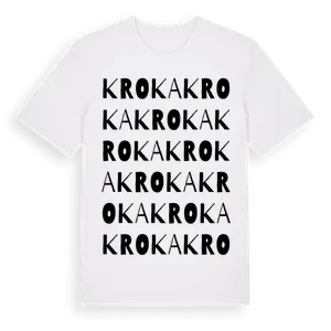 Kroka ordlek t-shirt – ekologisk bomull t-shirt från Pinshirt