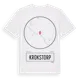 White t-shirt med Krokstorp t-shirt