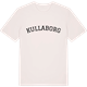 Vintage White t-shirt med Kullaborg böjd t-shirt