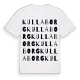 Kullaborg ordlek t-shirt