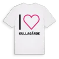 Jag älskar Kullagärde t-shirt stort tryck