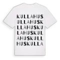 Kullahus ordlek t-shirt