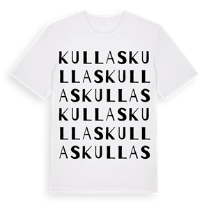 Kullas ordlek t-shirt – ekologisk bomull t-shirt från Pinshirt