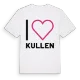 Jag älskar Kullen t-shirt stort tryck