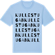 Blue Soul t-shirt med Kullestugan ordlek t-shirt