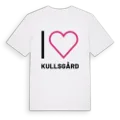 Jag älskar Kullsgård t-shirt stort tryck