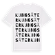 Kungsäter ordlek t-shirt