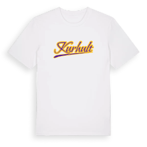 Kurhult baseball t-shirt – ekologisk bomull t-shirt från Pinshirt