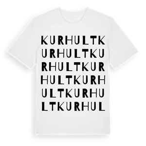 Kurhult ordlek t-shirt – ekologisk bomull t-shirt från Pinshirt