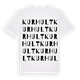 Kurhult ordlek t-shirt