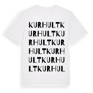 Kurhult ordlek t-shirt – ekologisk bomull t-shirt från Pinshirt