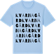 Blue Soul t-shirt med Kvarnagård ordlek t-shirt