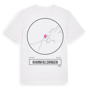 Kvarnfallsringen t-shirt – ekologisk bomull t-shirt från Pinshirt