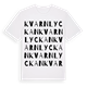 Kvarnlyckan ordlek t-shirt