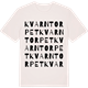 Vintage White t-shirt med Kvarntorpet ordlek t-shirt