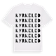 Kyrkeled ordlek t-shirt
