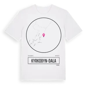 Kyrkobyn-Dala t-shirt – ekologisk bomull t-shirt från Pinshirt