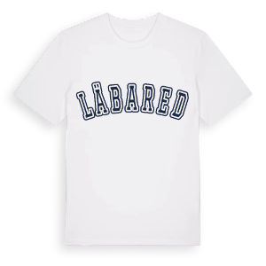 Läbared college t-shirt – ekologisk bomull t-shirt från Pinshirt