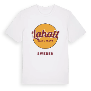 Lahall cirkel t-shirt – ekologisk bomull t-shirt från Pinshirt