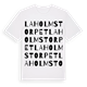 Laholmstorpet ordlek t-shirt