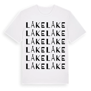 Låke ordlek t-shirt – ekologisk bomull t-shirt från Pinshirt