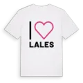 Jag älskar Lales t-shirt stort tryck
