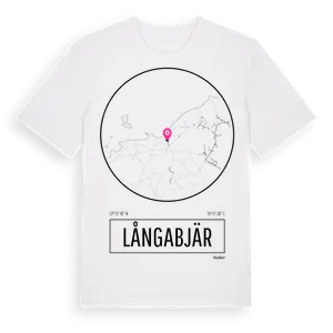 Långabjär t-shirt – ekologisk bomull t-shirt från Pinshirt