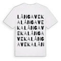Långaveka ordlek t-shirt