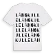 Långkulle ordlek t-shirt