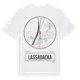 White t-shirt med Lassabacka t-shirt